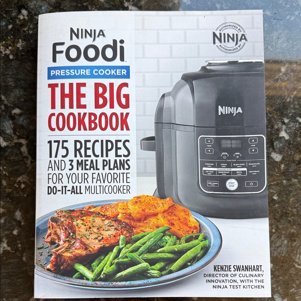$35 Ninja Foodi Pressure Cooker The Big Cookbook Excellent Condition 412 pages